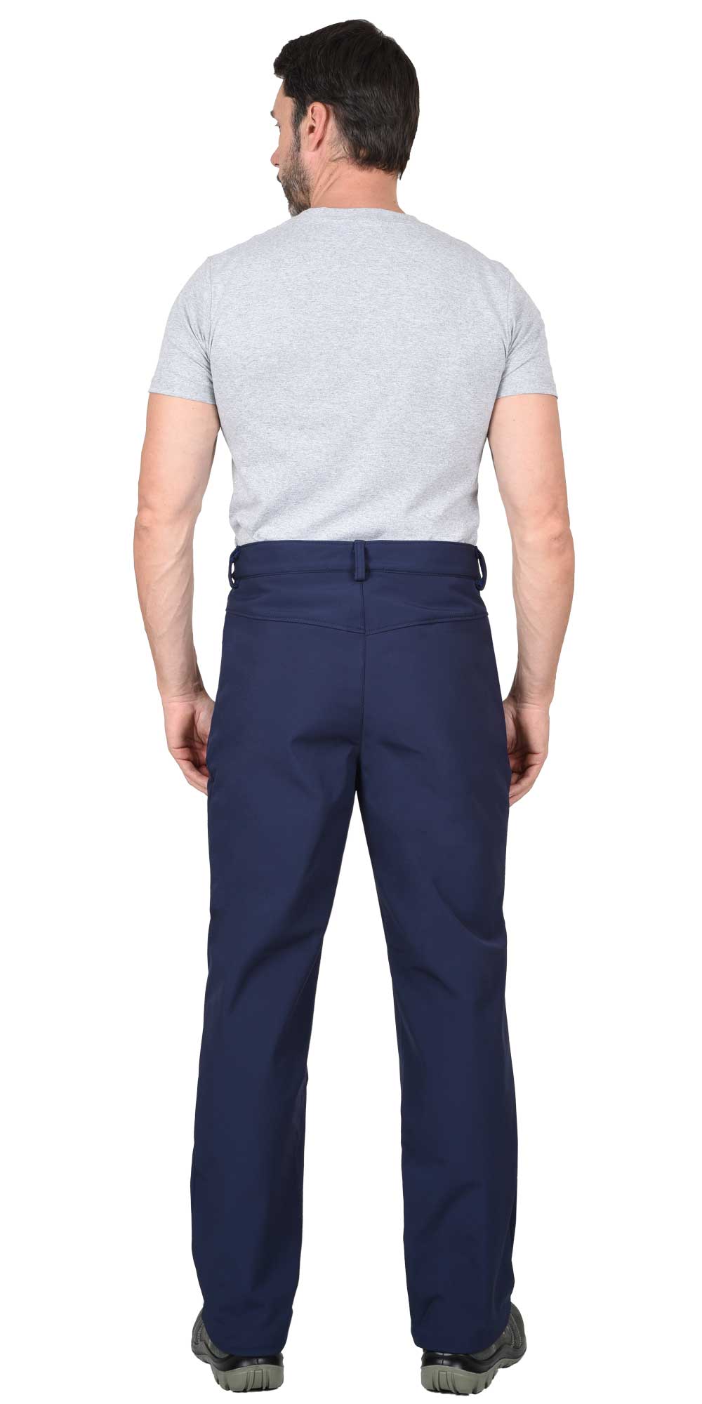 Брюки - АЗОВ синий софтшелл пл. 350 г/кв.м