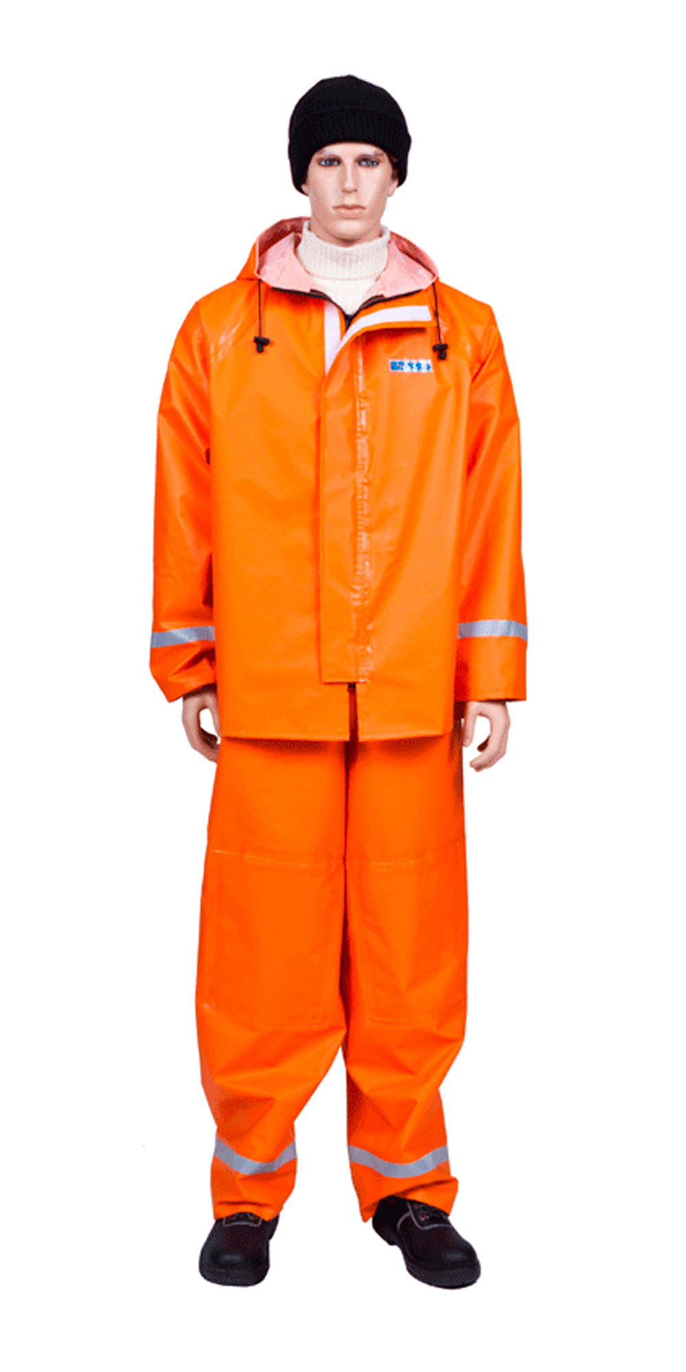 Костюм рыбака Fisherman`s WPL (500 гр/м2) оранжевый (ЧЗ)