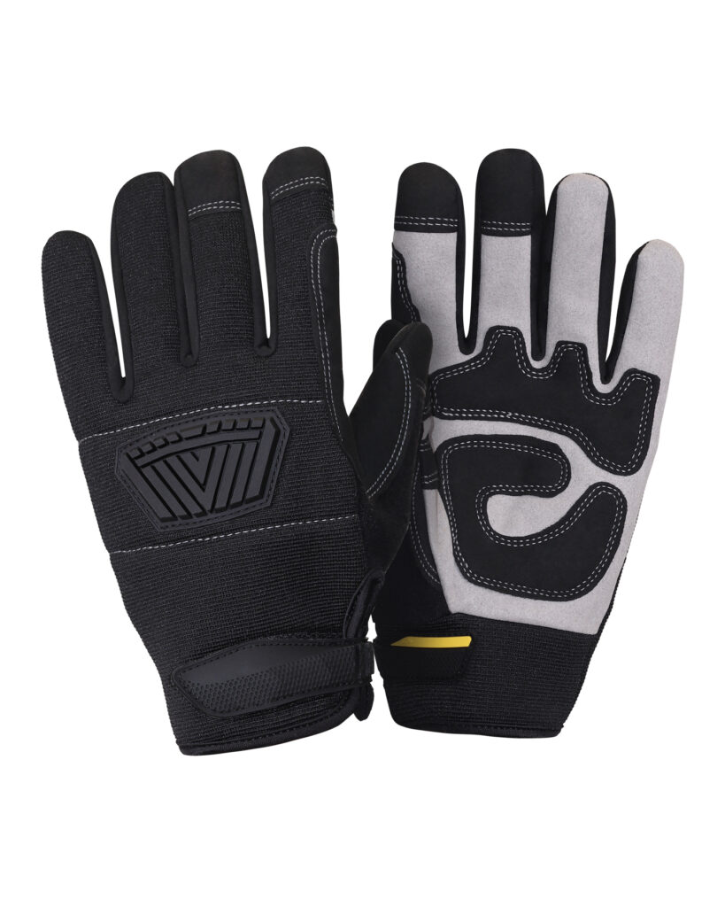 Перчатки ПРОФИ - 01 - SP Safeprotect® (искусственная кожа/трикотаж) (х10х120)